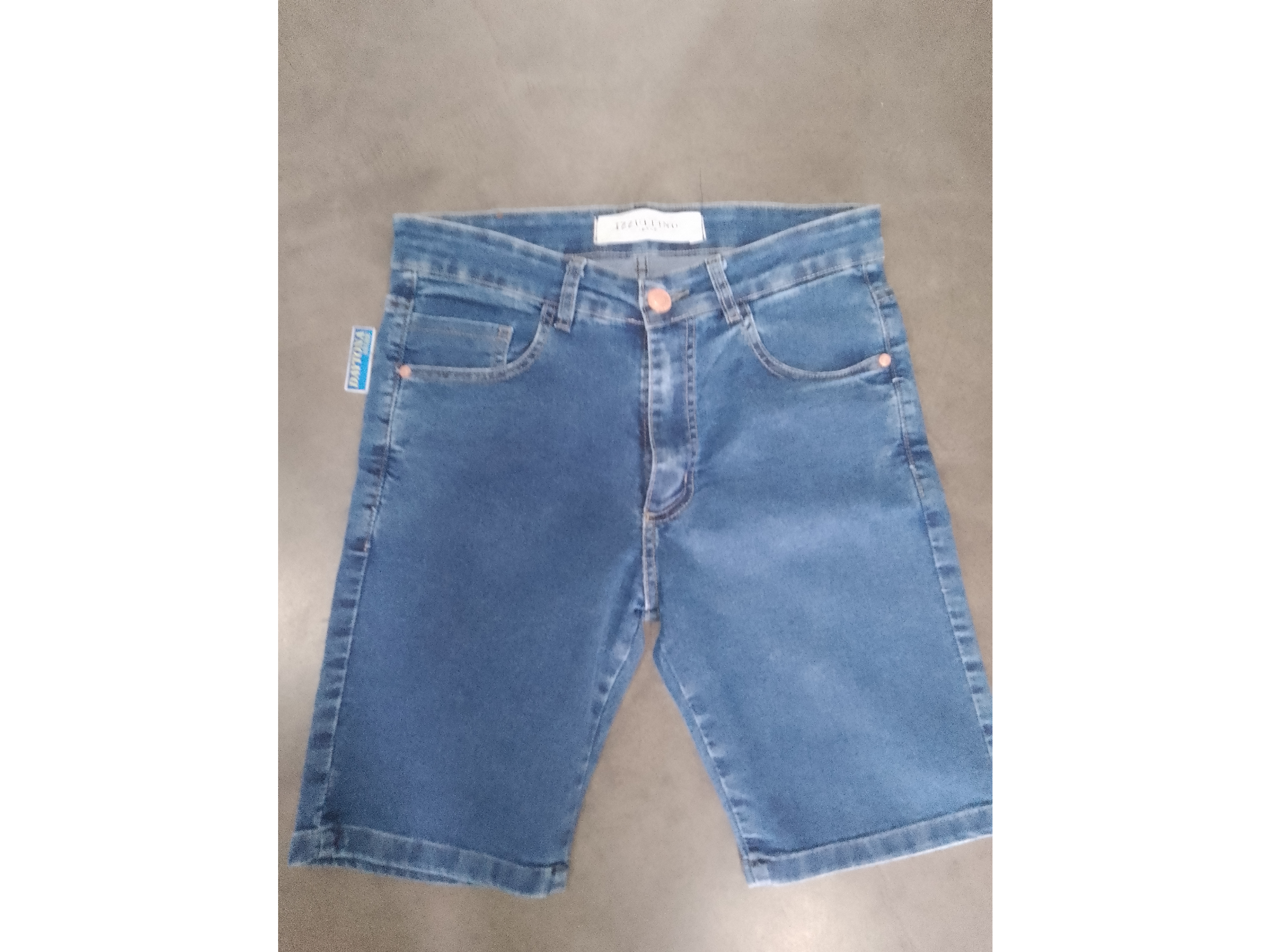 Bermuda de jean , en talles especiales