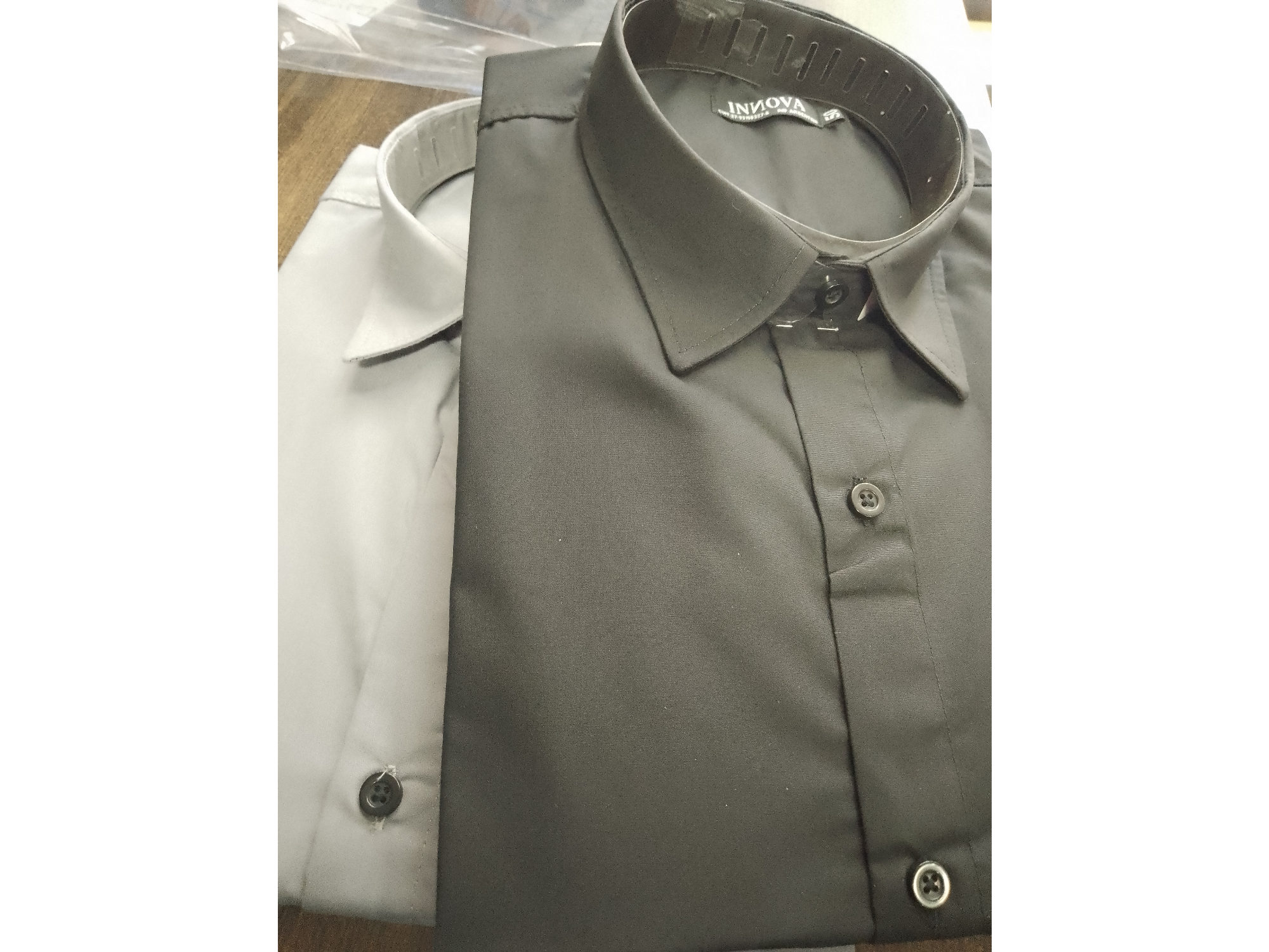 Camisa manga larga talle especial