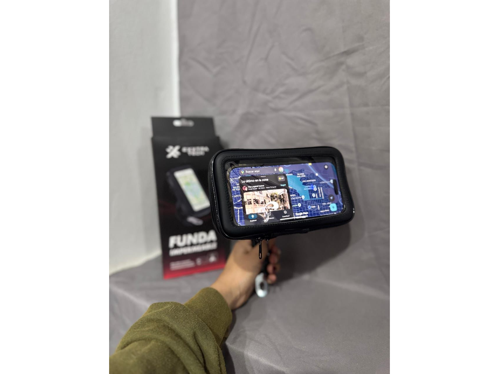 Soporte de Celular para Moto Exxtratech