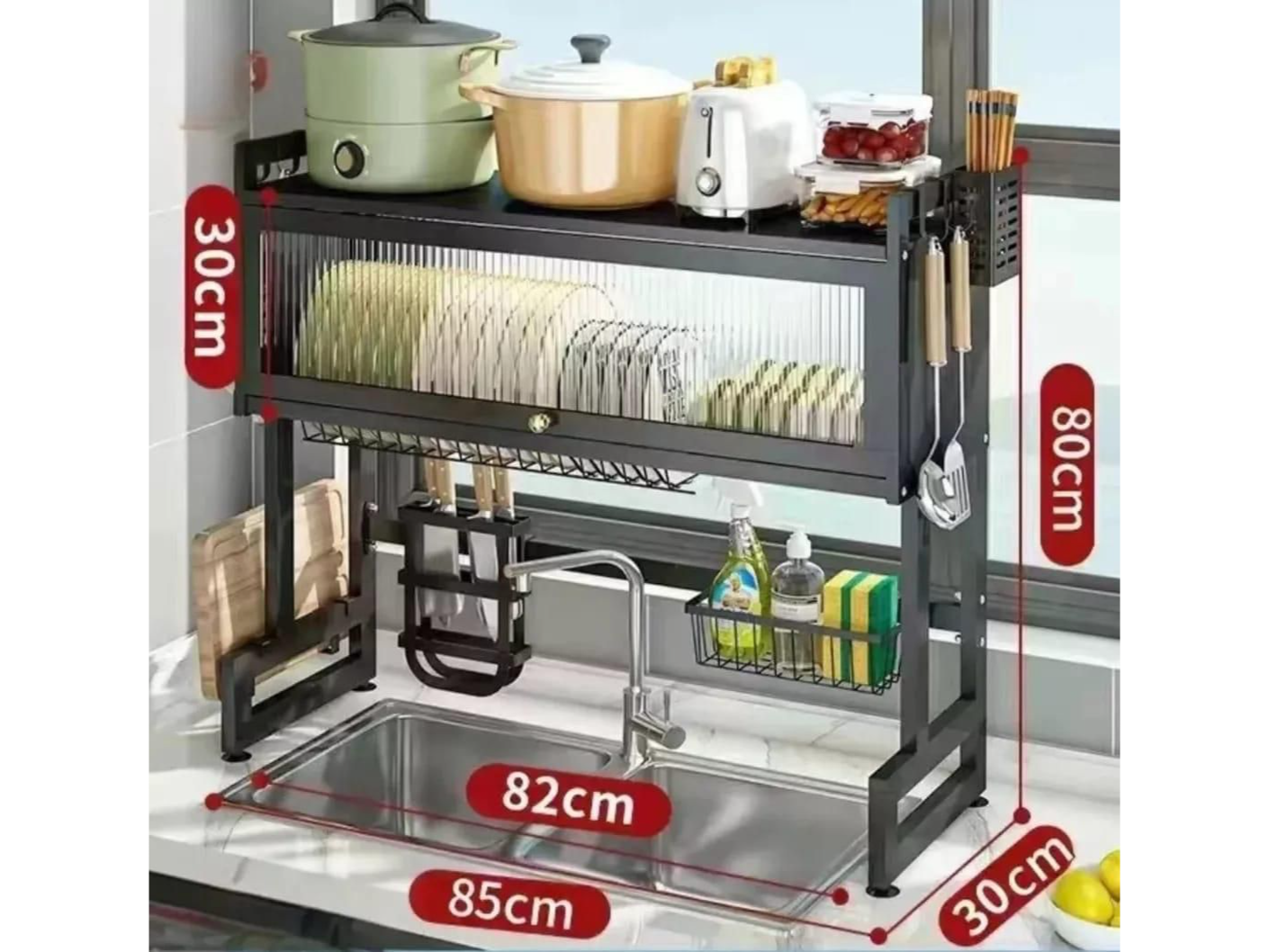Escurridor de Platos con Tapa