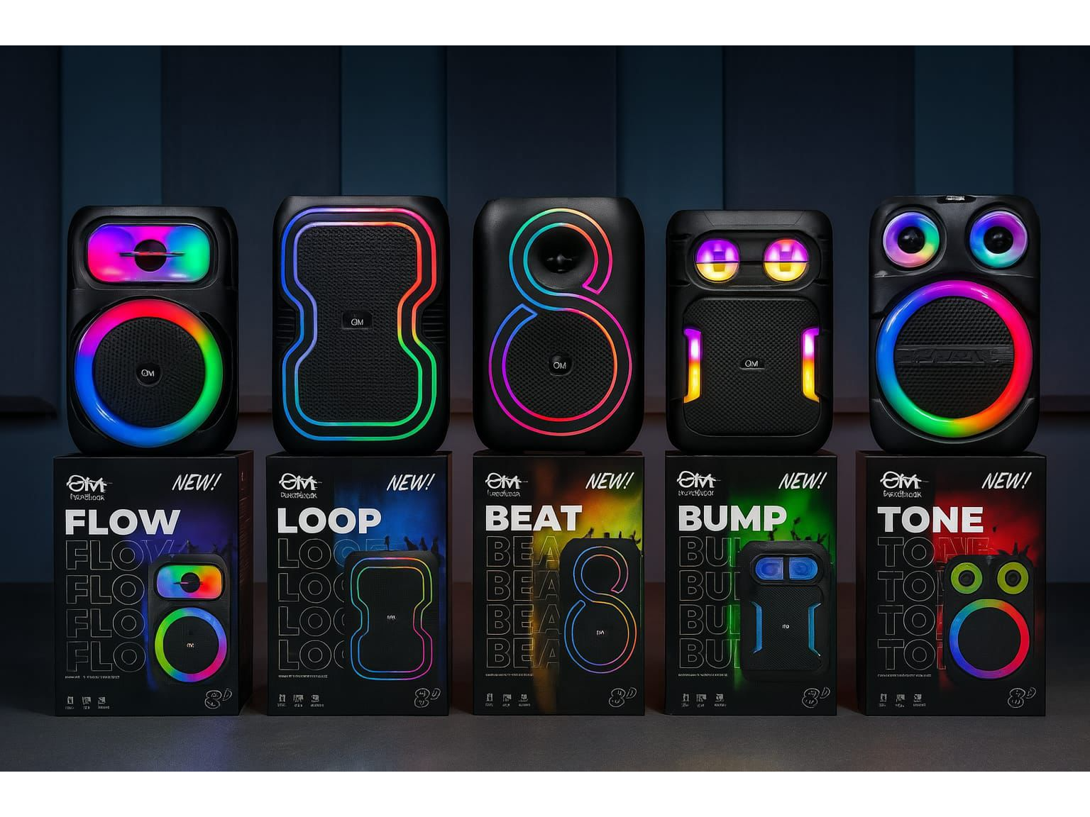 Parlante OM 8' 5 Modelos