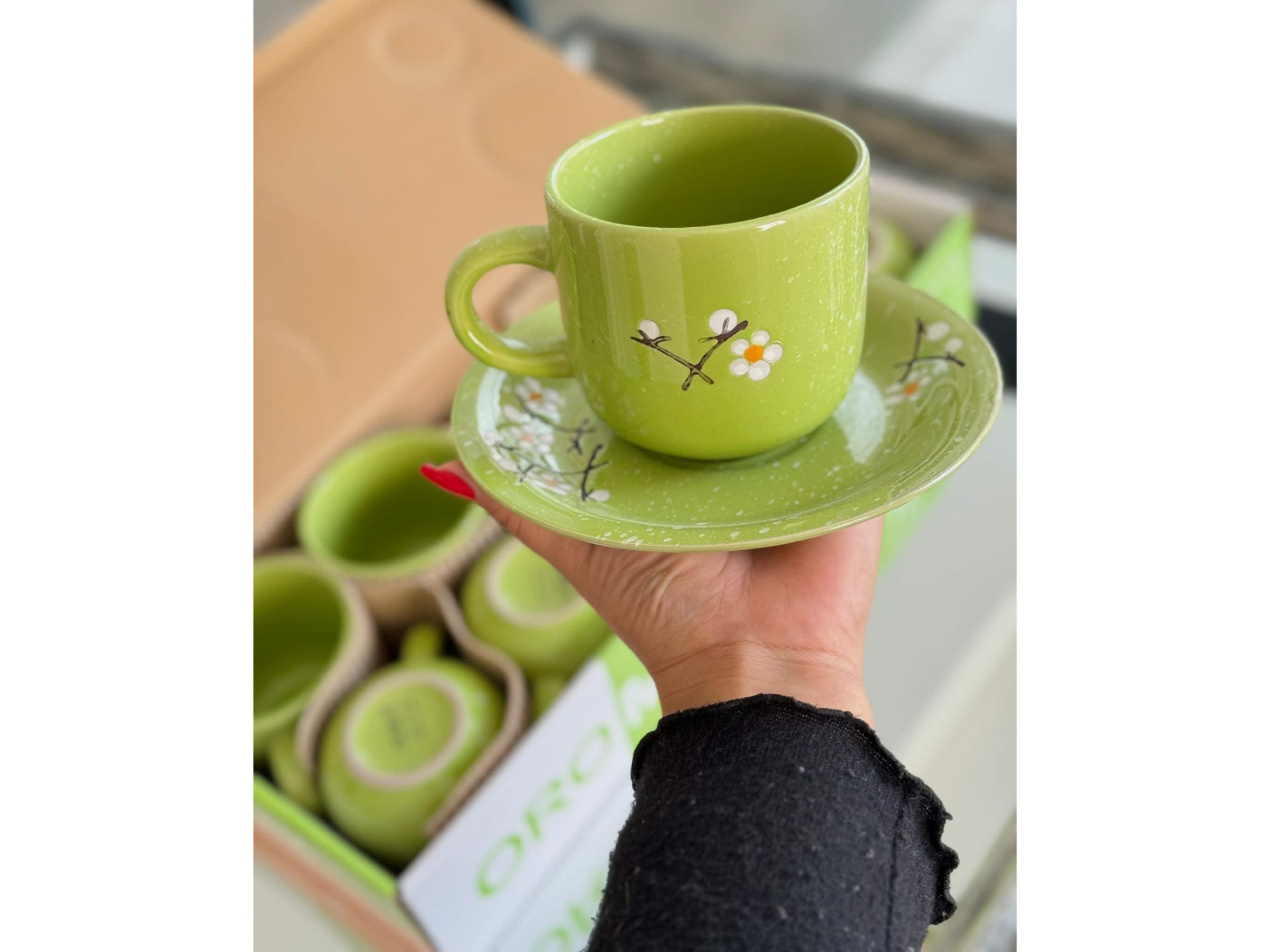 Juego de Tazas y Platillos 6 + 6