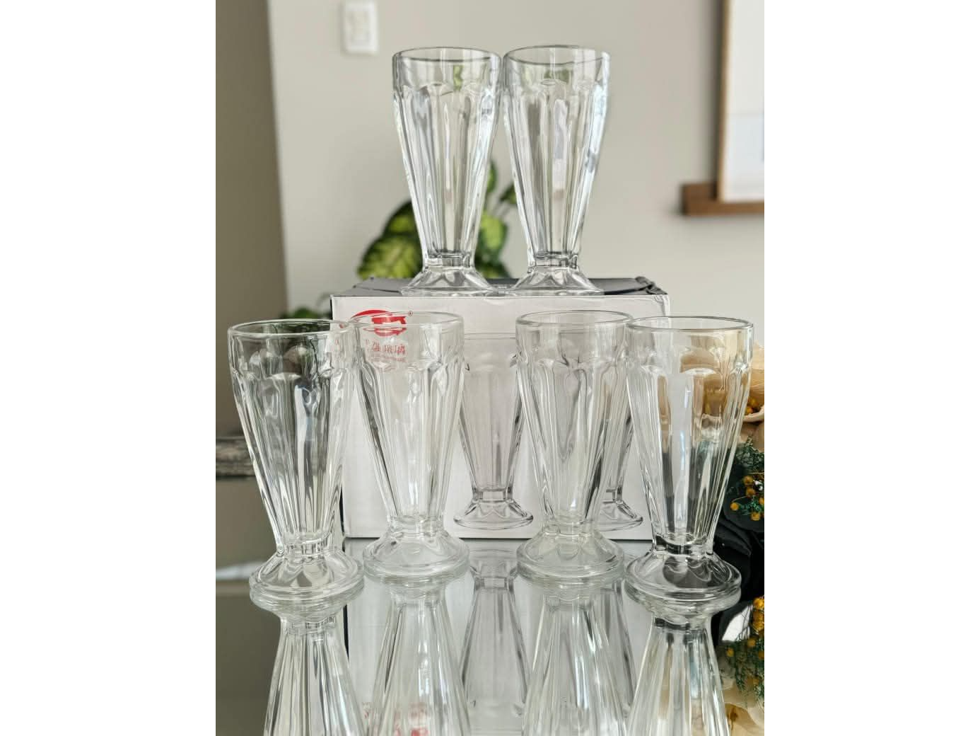 Set de Copas de Vidrio