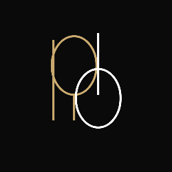 Logo Painted black