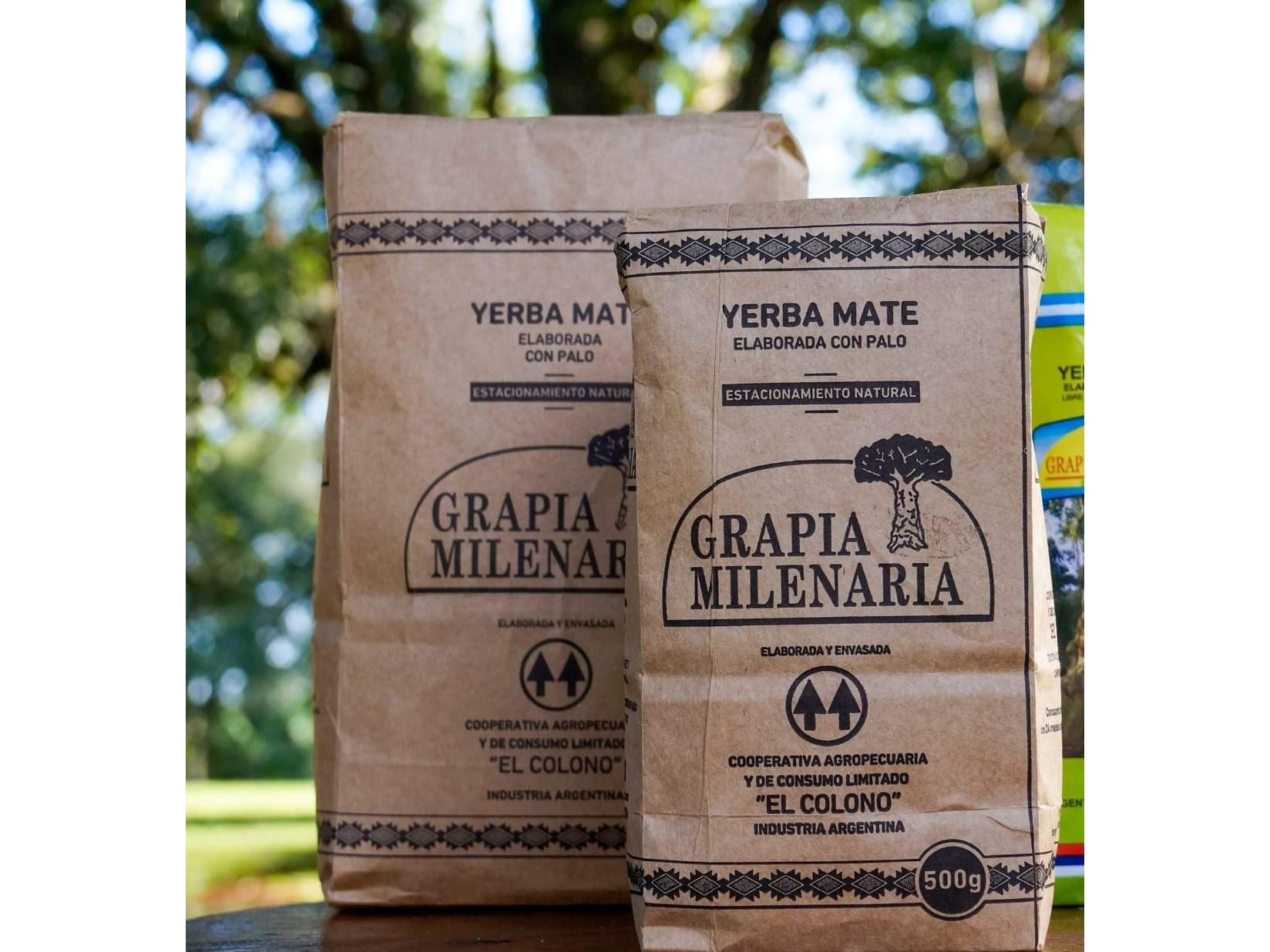 Yerba Agroecologica "Grapia Milenaria" x20kg (1KG / 500 GR)