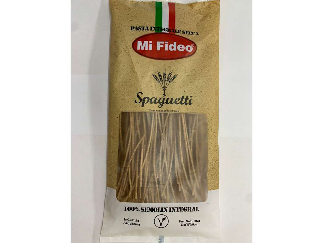 Spaguetti integral "Mi fideo"