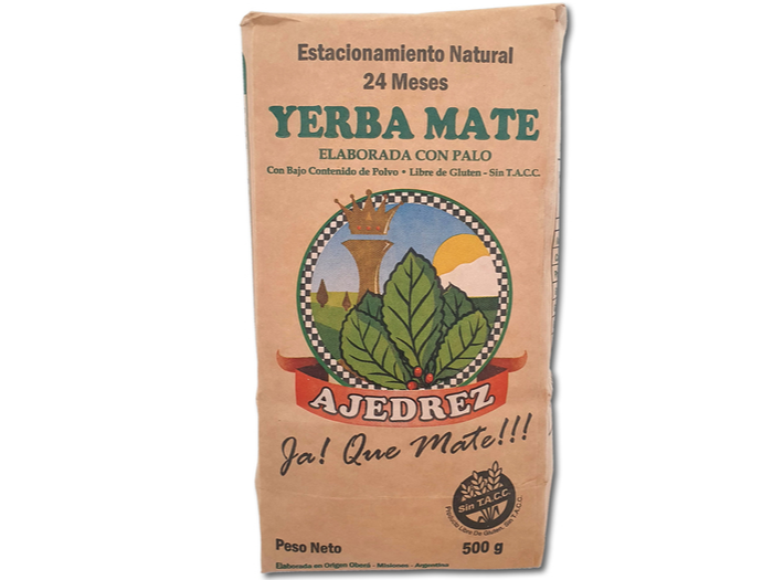 Yerba Ajedrez Agroecologica 20 x 500gr