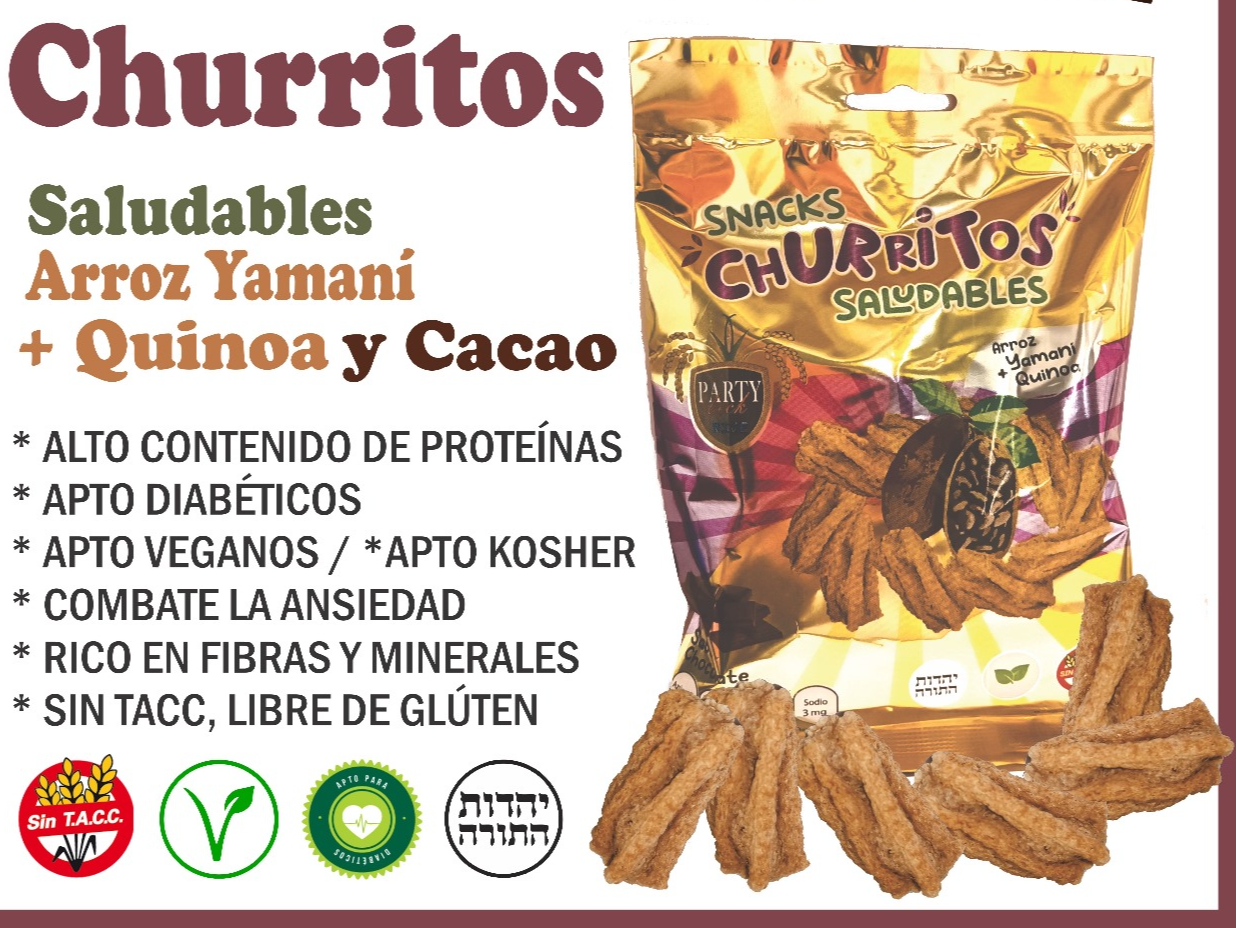 Churritos saludables 35gr x 10 unidades