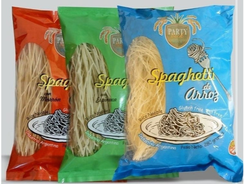 Spaghetti de Arroz SIN TACC "Party Beck" x18u surtidos