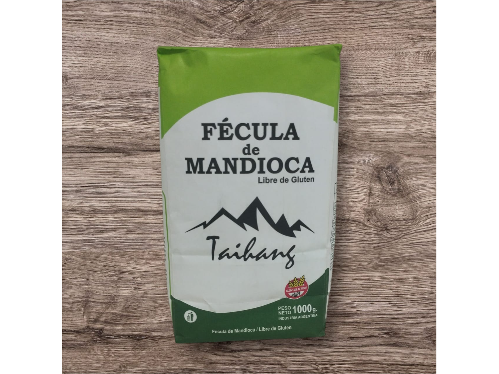 Fecula de mandioca 10unid x 1kg