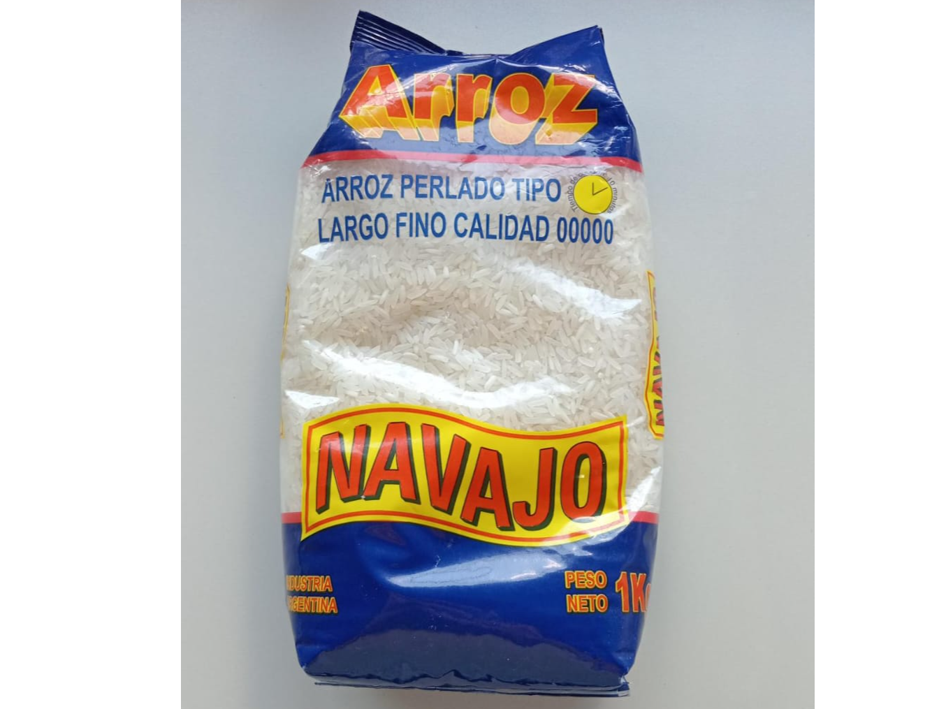 Arroz Perlado "Navajo" 00000 Largo fino 10unid x 1kg