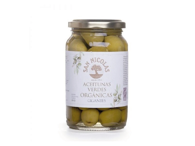 Aceitunas Verdes "San Nicolas" 6unid x 500gr