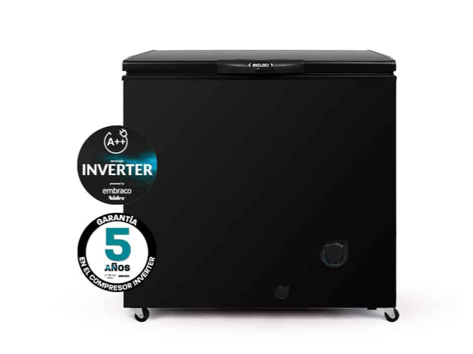 FREEZER FIH-270 A++ INVERTER BLACK