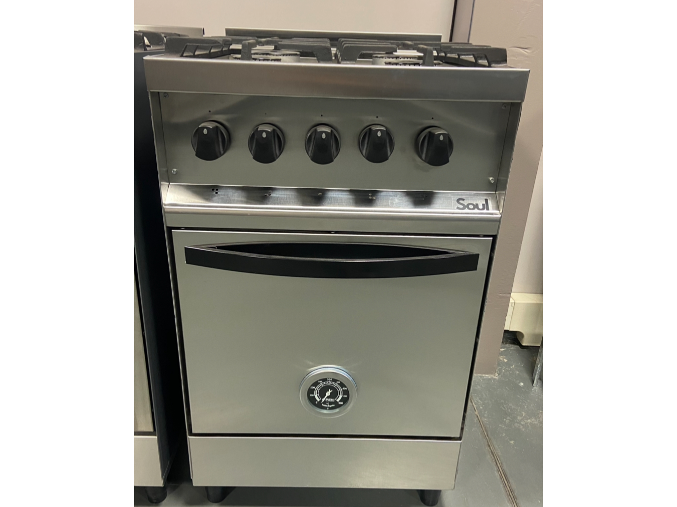 4 hornallas acero inoxidable modelo Soul