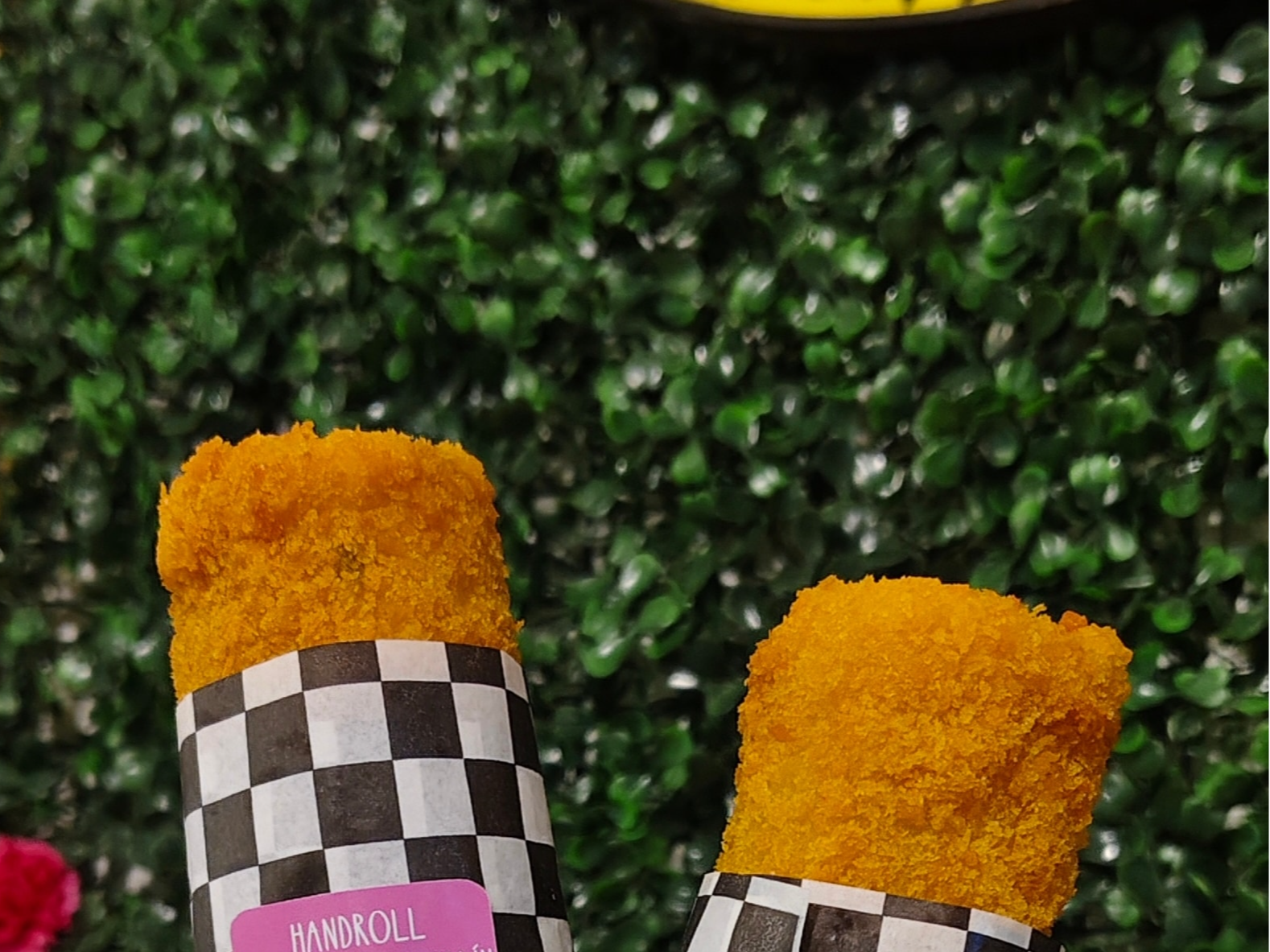 Handroll champiñón