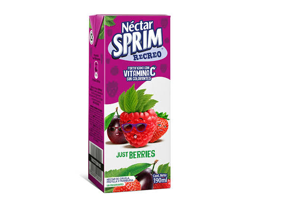 Jugo sprim berries 190 ml