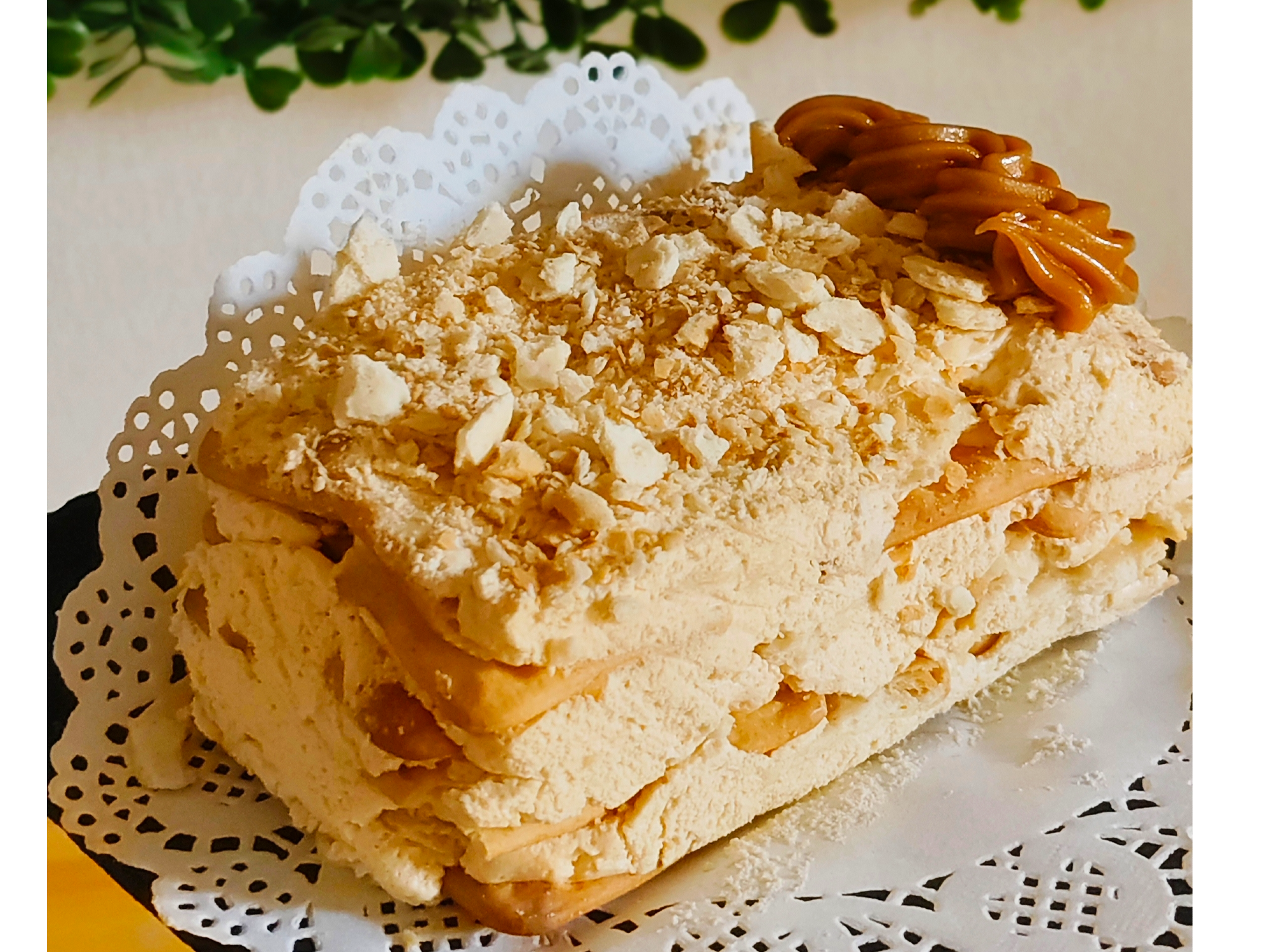 Torta cremoso de manjar