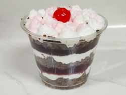 Torta en vaso selva negra