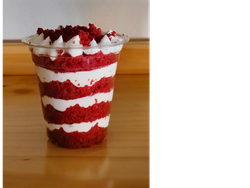 Torta en vaso Red Velvet