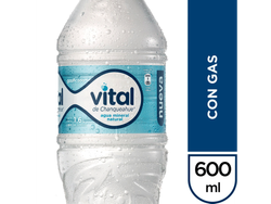 Agua mineral con gas