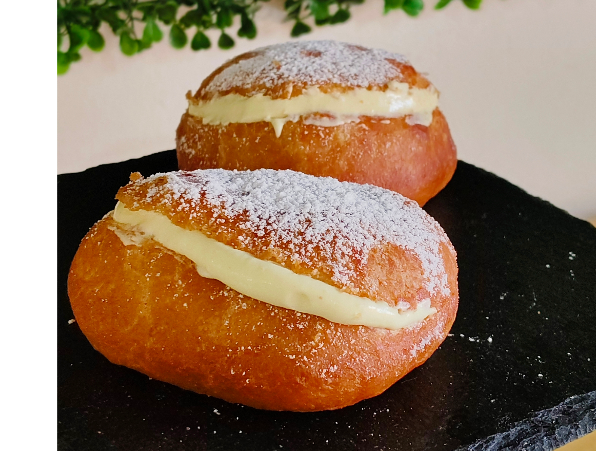 Berlín relleno con pastelera