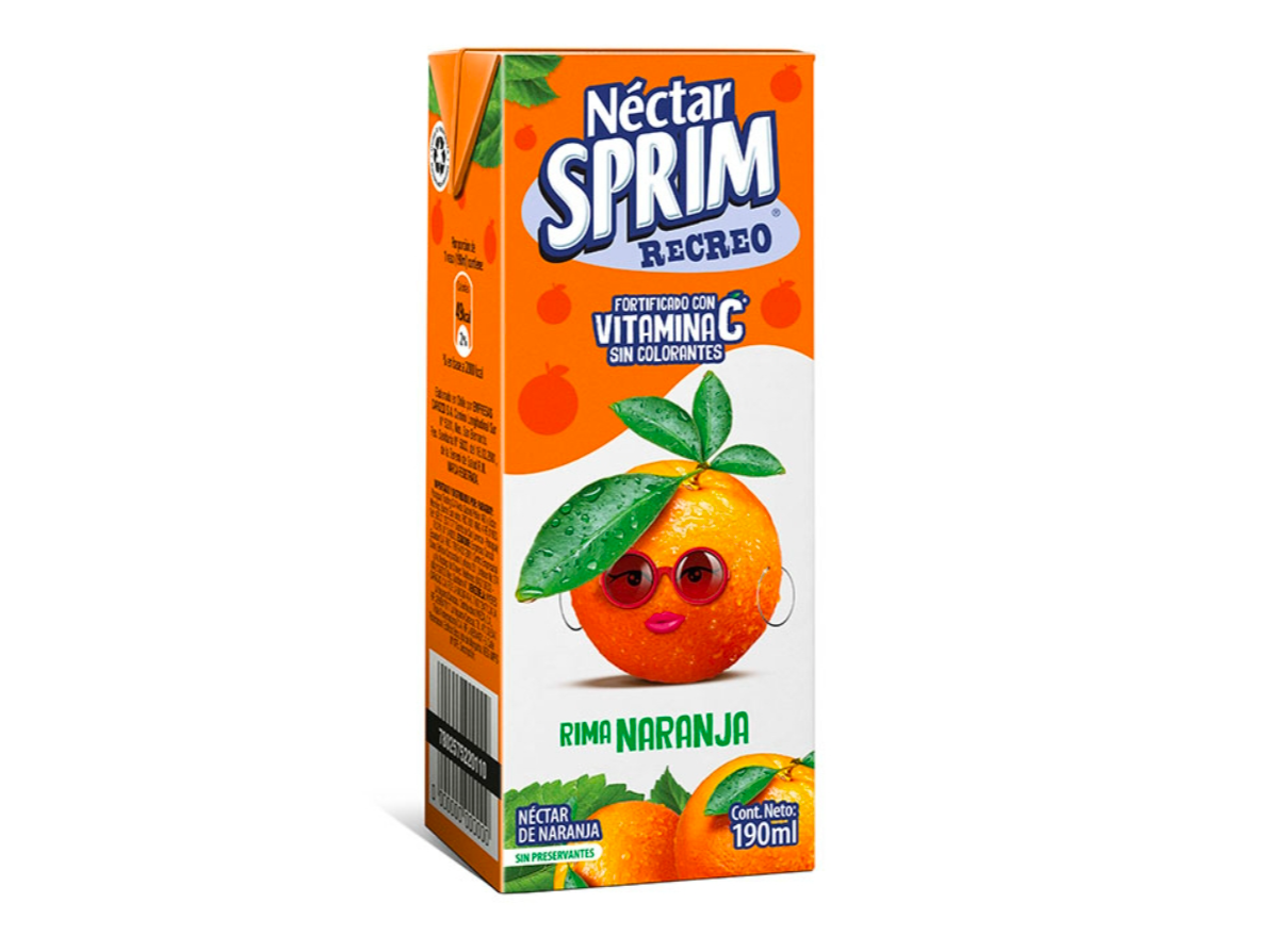 Jugo sprim naranja 190 ml
