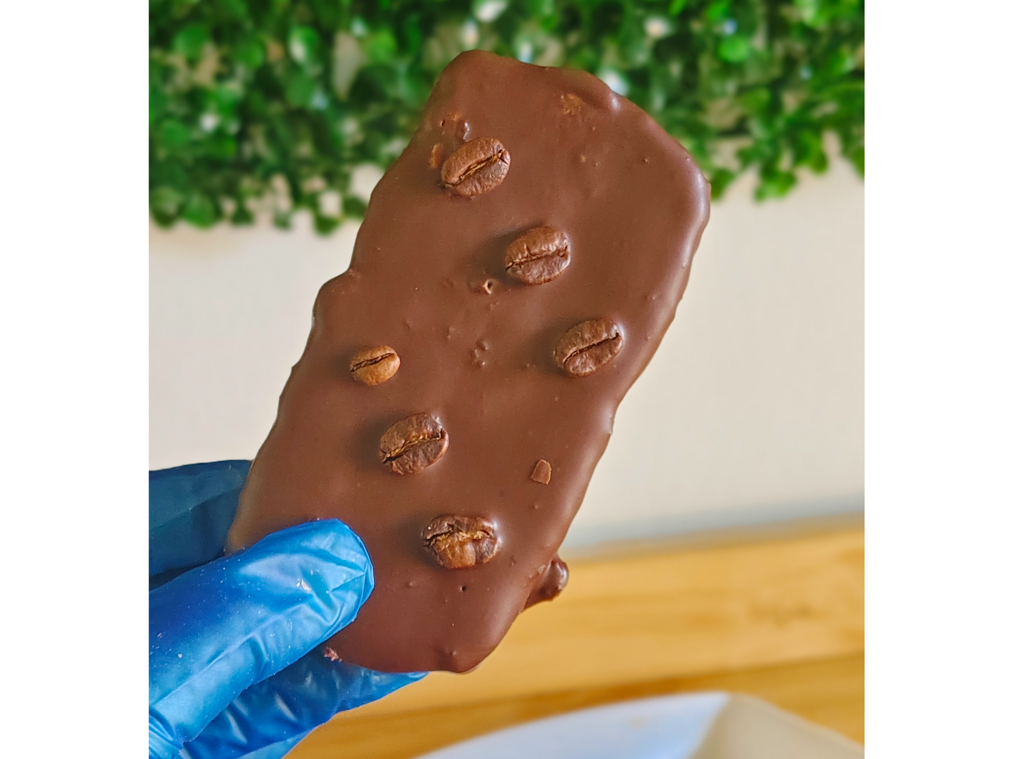 Barrita proteica (con cacao y toques de café)