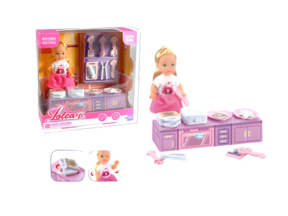 MUÑEQUITA CON COCINA