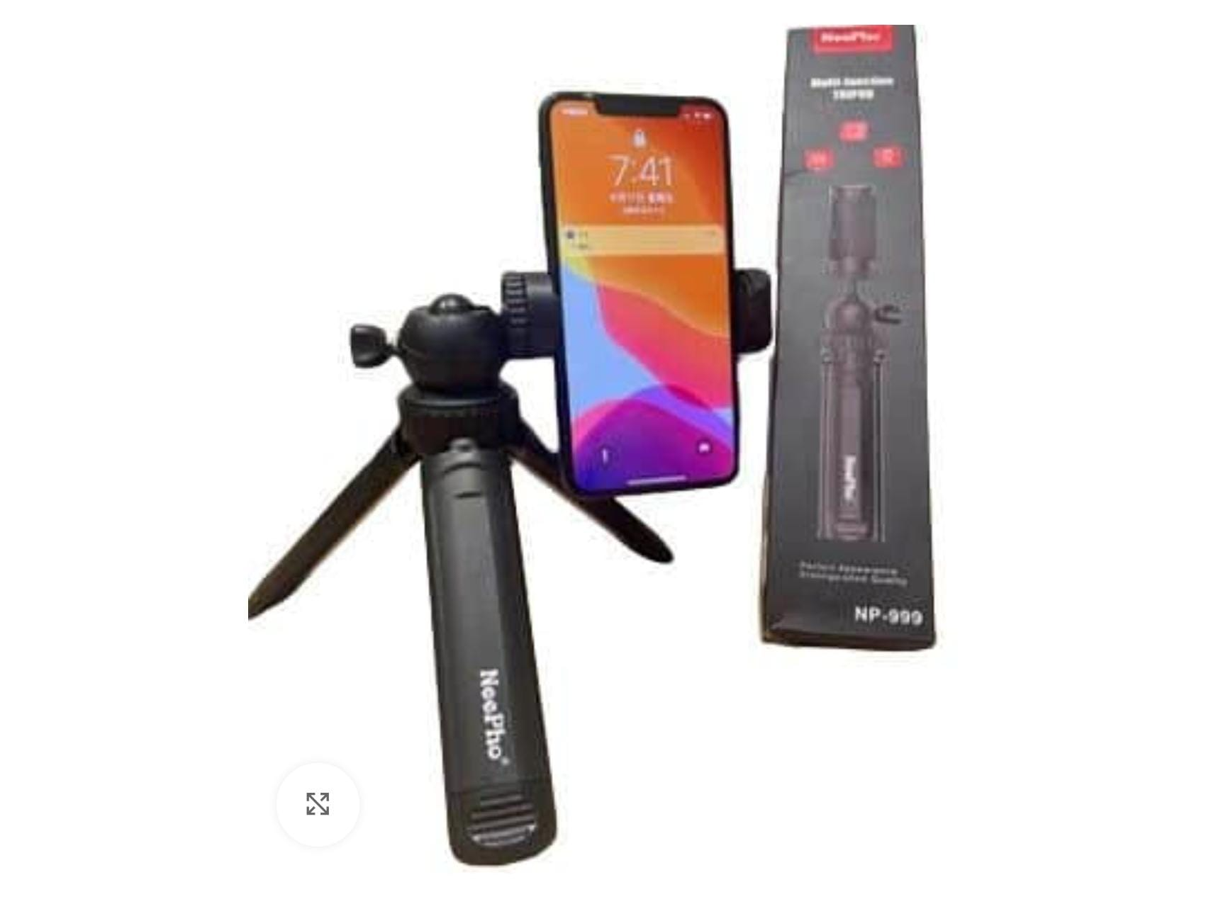 TRIPODE 32cm CABEZAL MOVIL