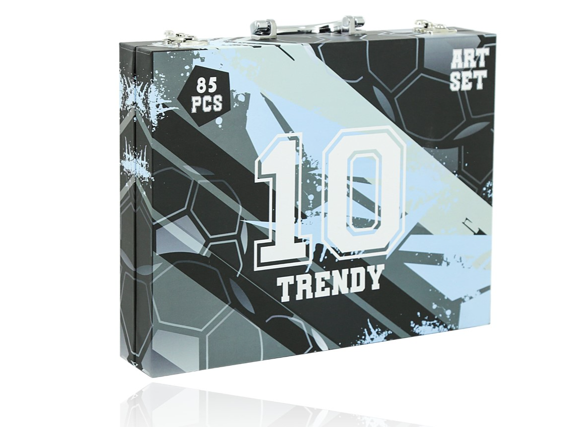 MALENTIN VALIJA SET DE ARTE 85 PIEZAS -TRENDY