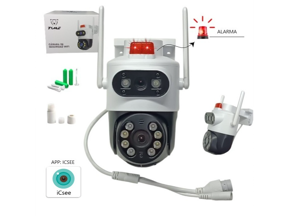 CAMARA DOBLE LENTE EXTERIOR HD