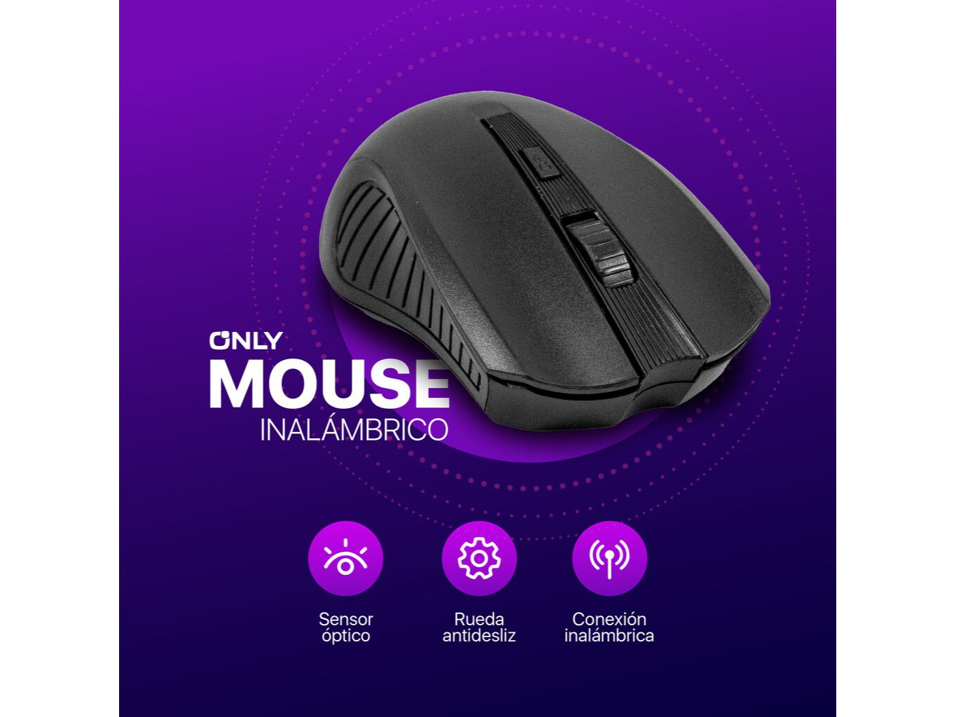 MOUSE INALAMBRICO QX