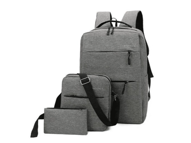 MOCHILA 3 EN 1 MOCHI+MORRAL+NECESER
