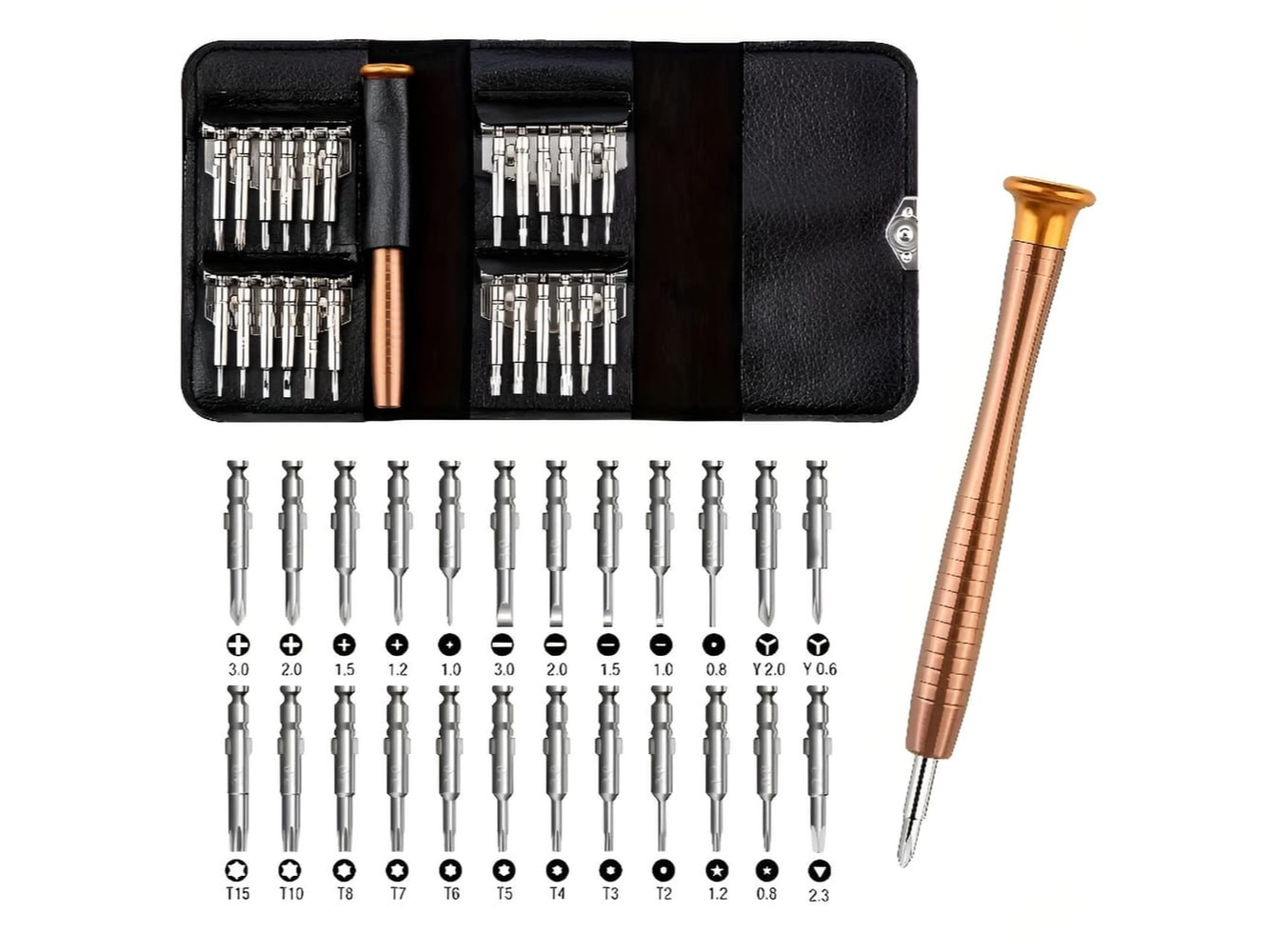 KIT DE DESTORNILLADOR 25 PIESAS