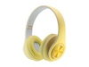 AURICULAR BLUETOOTH VINCHA CON LUZ AMARILLO