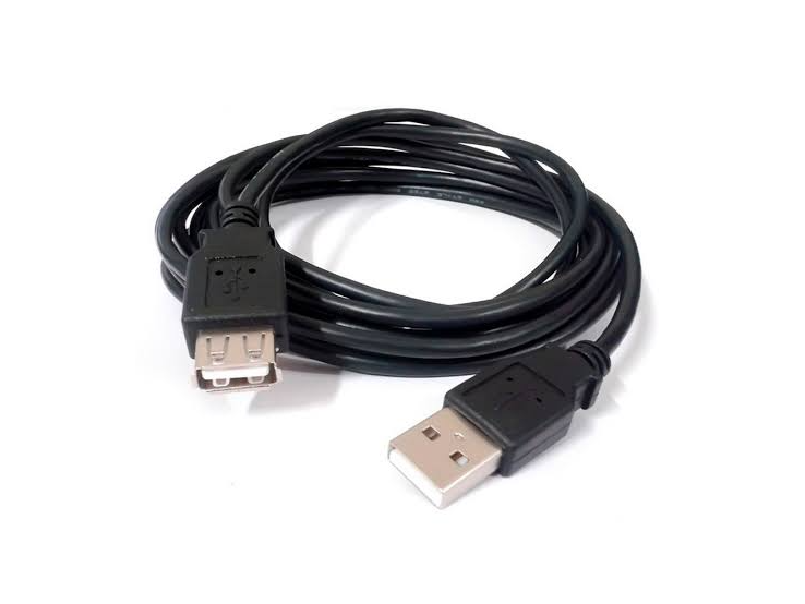 CABLE USB MACHO A USB HEMBRA