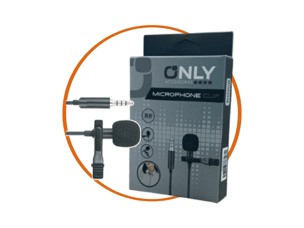 MICROFONO CORBATERO C/CABLE JACK 3.5