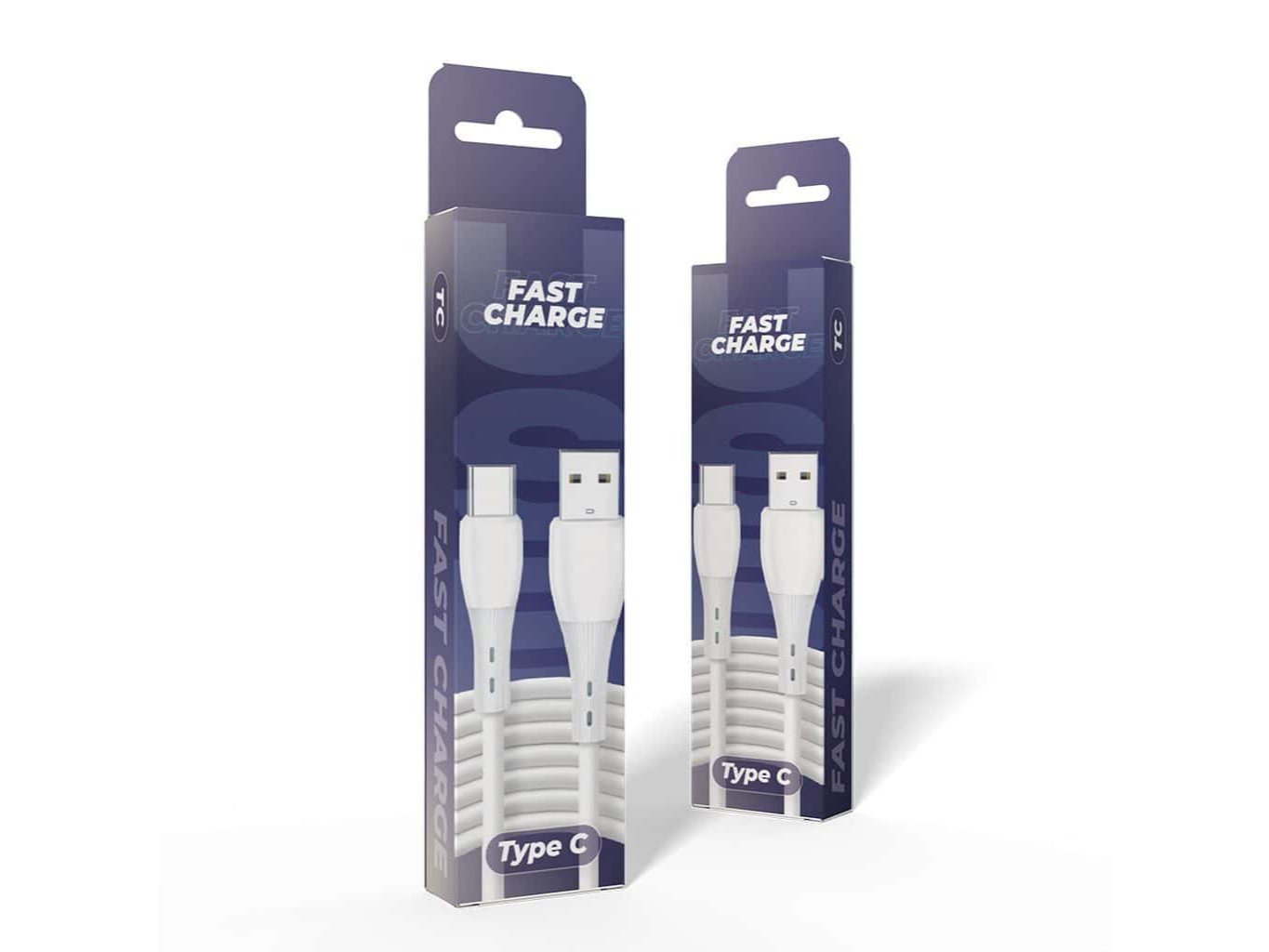 CABLE USB TIPO C - BLANCO