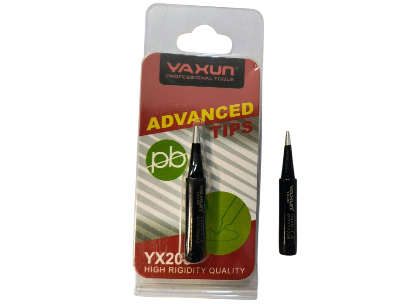 PUNTA LUMINIO NEGRO YAXUN YX208 (Recta, punta redonda)