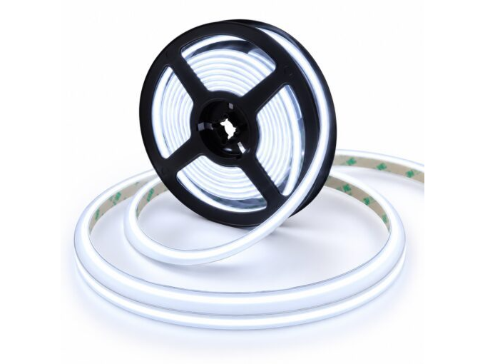 TIRA LED COB LUZ FRIA SIN FUENTE 12V 10W 5M