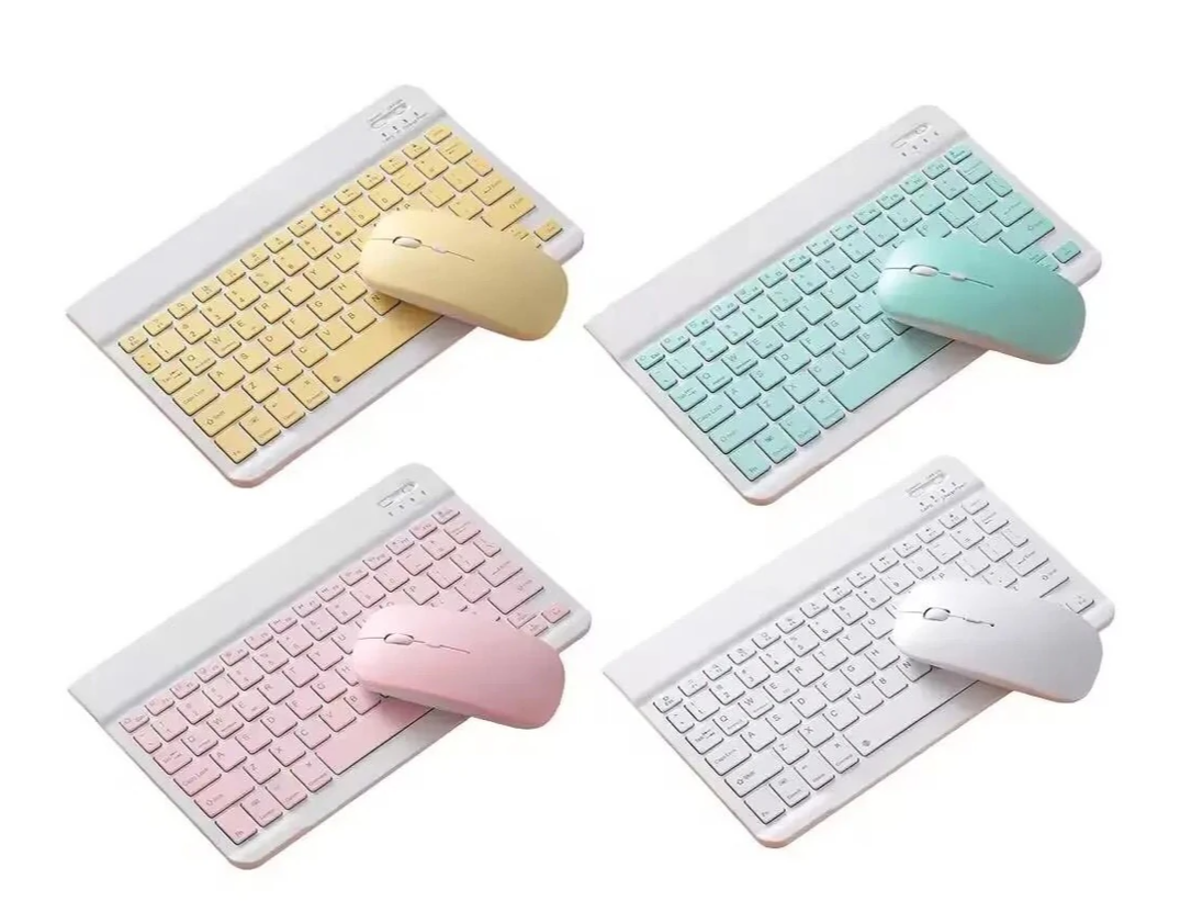 KIT TECLADO + MOUSE INALAMBRICO RECARGABLE