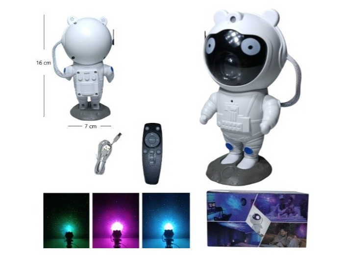 PROYECTOR ASTRONAUTA CON PARLANTE