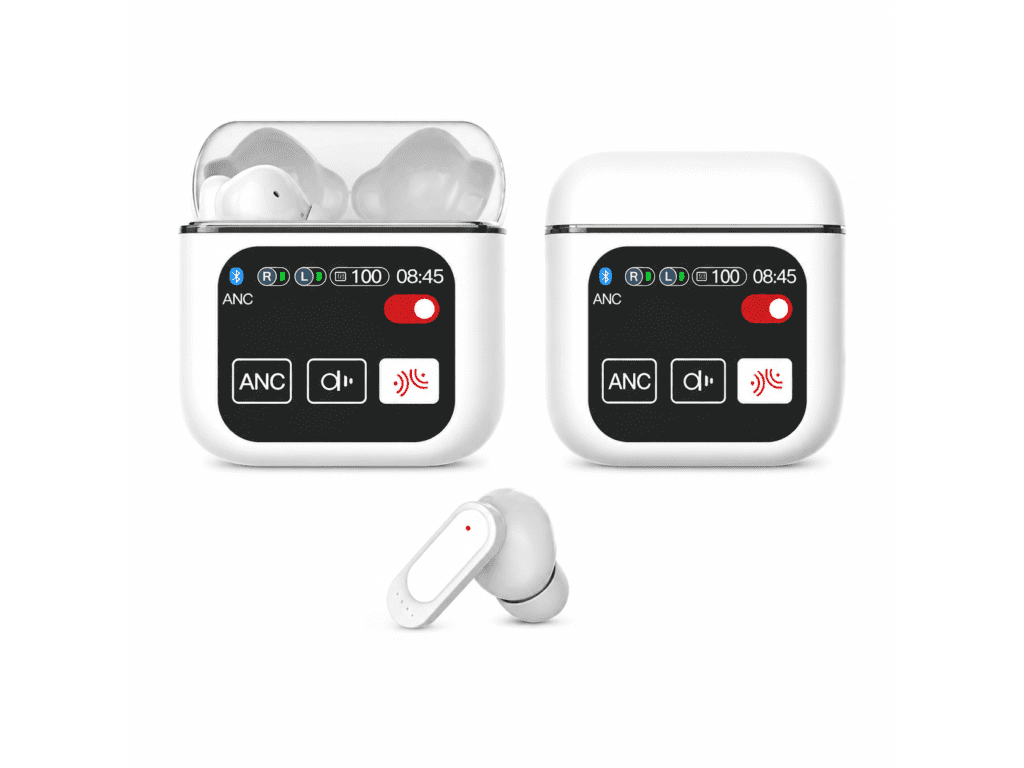 AURICULAR BLUETOOH CON PANTALLA INTELIGENTE