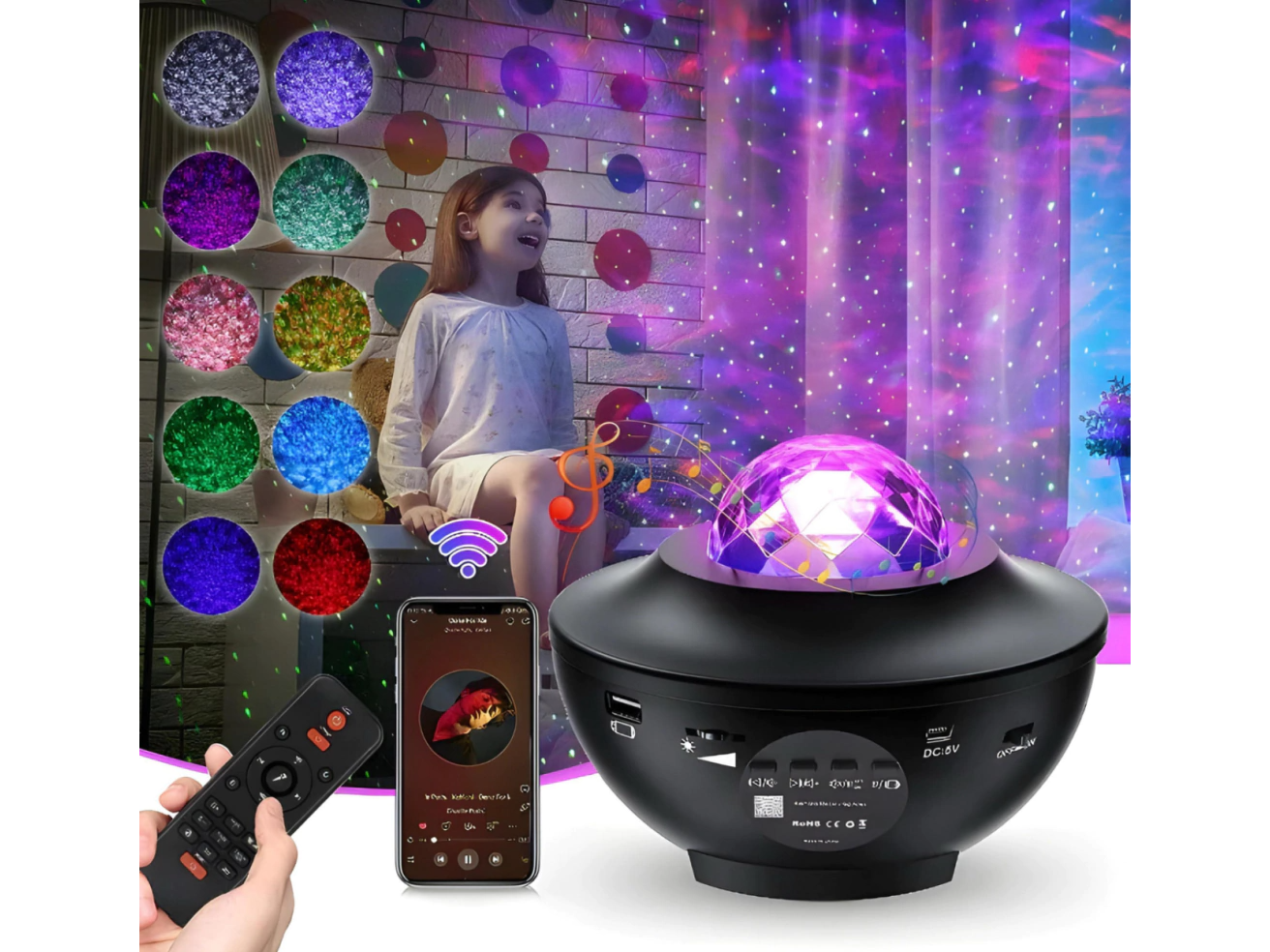 PARLANTE PROYECTOR GALAXIA