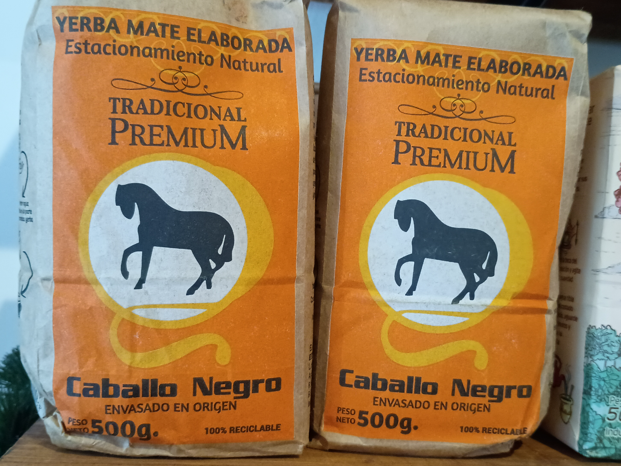 Caballo negro tradicional