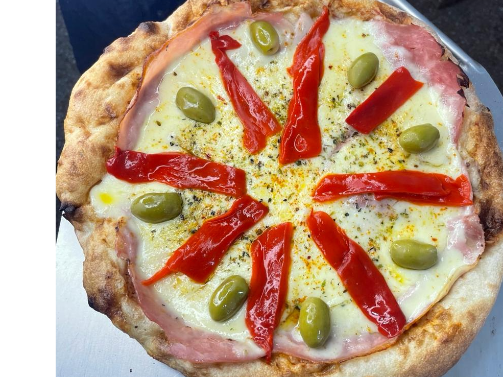 Jamón Natural y Morrón