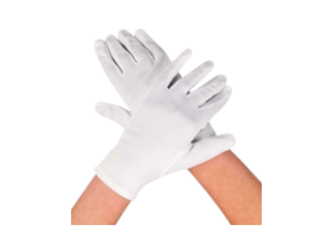 Guantes de Algodón Blanco
