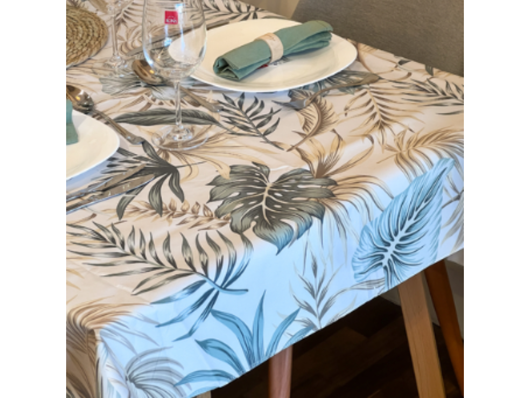 Mantel Ecocuero Estampado