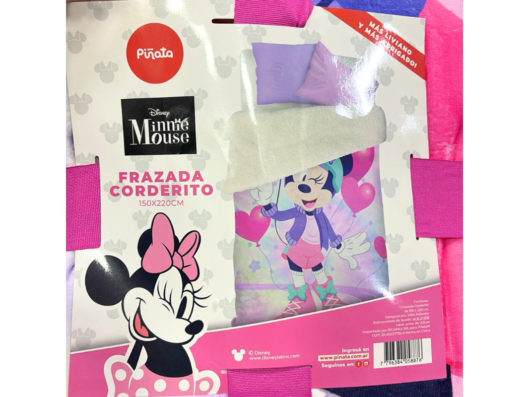 Frazada Piñata con Corderito "Minnie"