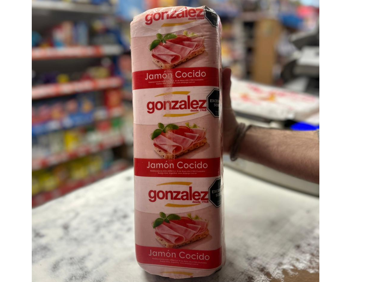 Jamon cocido Gonzalez x100gr